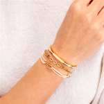 Pulsera MIA White/Gold | 000950122